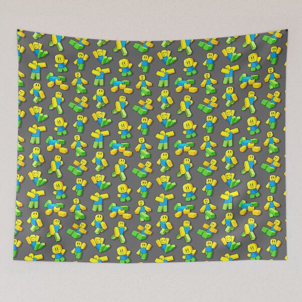 Item preview, Roblox Character Design Seamless Pattern Art designed and sold by Kubala Designs.