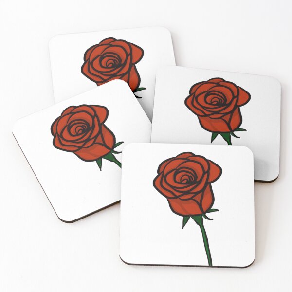 Item preview, Red rose designed and sold by caos donut.