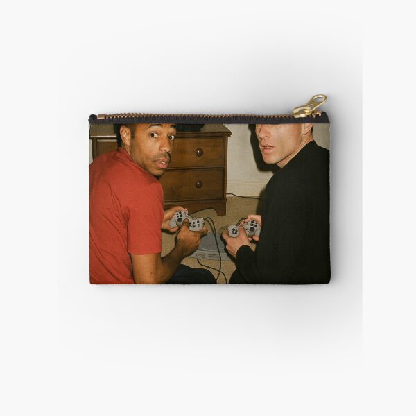 Item preview, Thierry Henry & Dennis Bergkamp Retro Gaming - Arsenal Legends at Play designed and sold by mebyme.