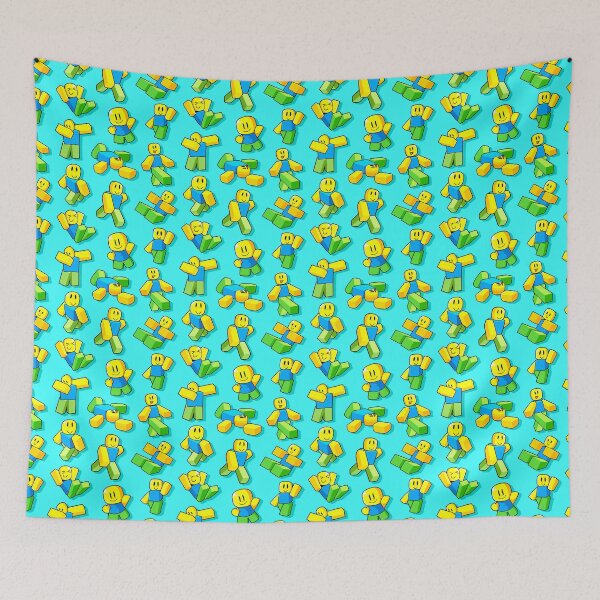 Item preview, Roblox Character Design Seamless Pattern Art designed and sold by Kubala Designs.