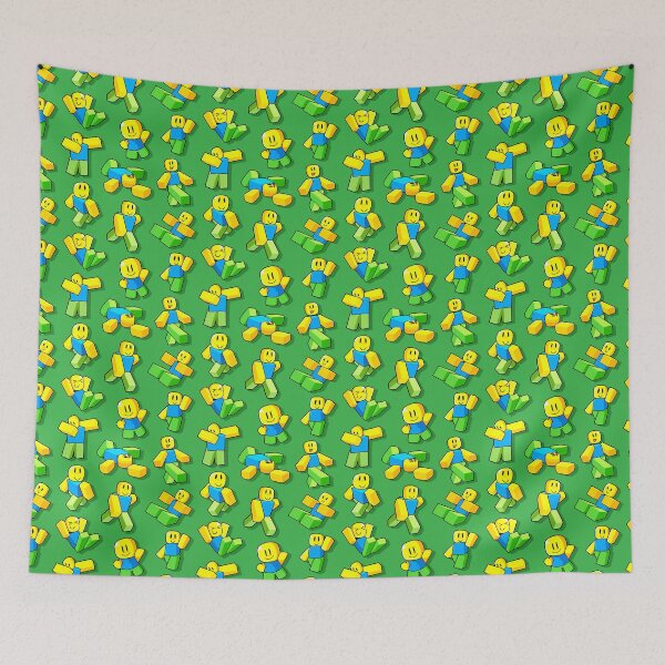 Item preview, Roblox Character Design Seamless Pattern Art designed and sold by Kubala Designs.