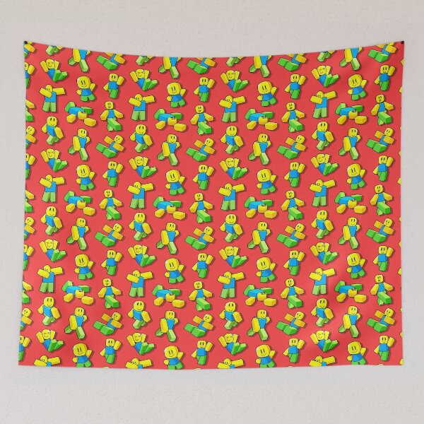 Item preview, Roblox Character Design Seamless Pattern Art designed and sold by Kubala Designs.