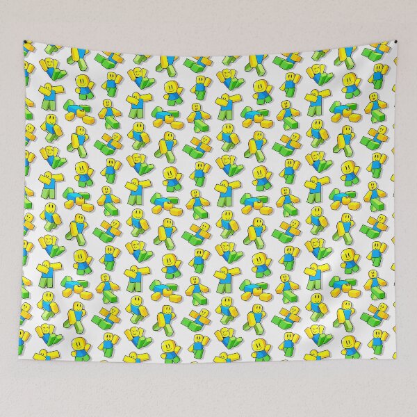 Item preview, Roblox Character Design Seamless Pattern Art designed and sold by Kubala Designs.