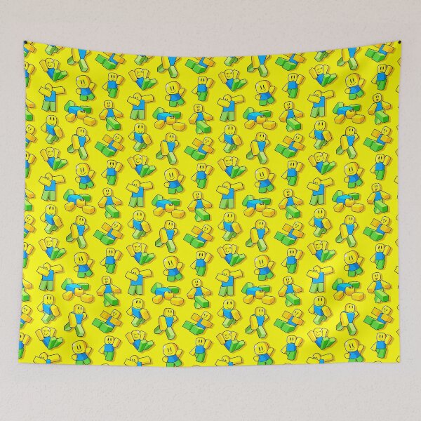 Item preview, Roblox Character Design Seamless Pattern Art designed and sold by Kubala Designs.