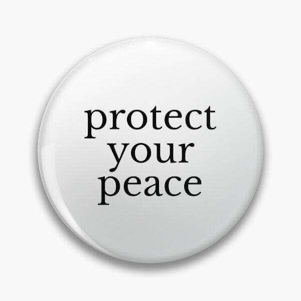 Item preview, Protect your peace designed and sold by Trialloja.