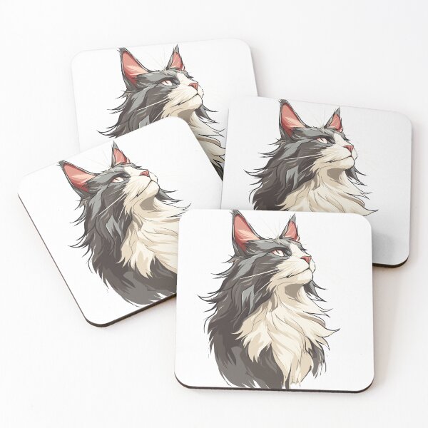 Item preview, Wild Norwegian Forest Cat designed and sold by bapupa.