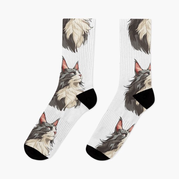 Item preview, Wild Norwegian Forest Cat designed and sold by bapupa.