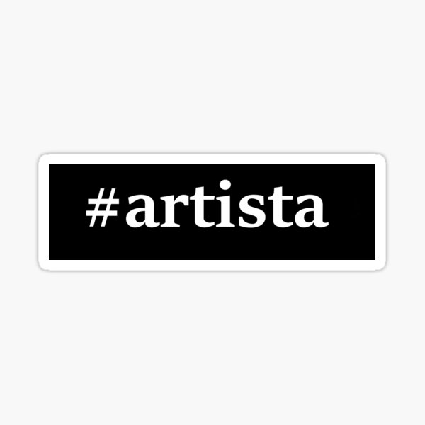 #artista Sticker