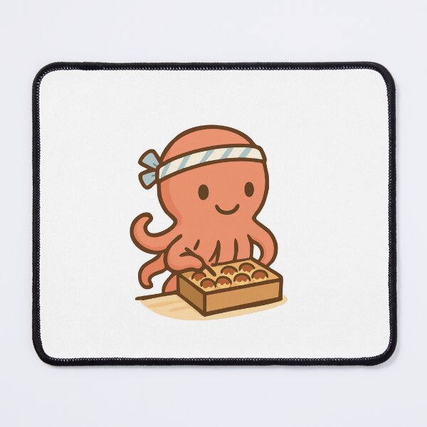 Item preview, Tako Chef – The Octopus Who Cooks Takoyaki designed and sold by Cuckoo Parrot.