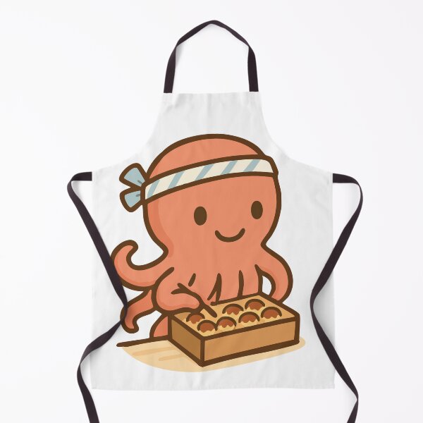 Item preview, Tako Chef – The Octopus Who Cooks Takoyaki designed and sold by Cuckoo Parrot.