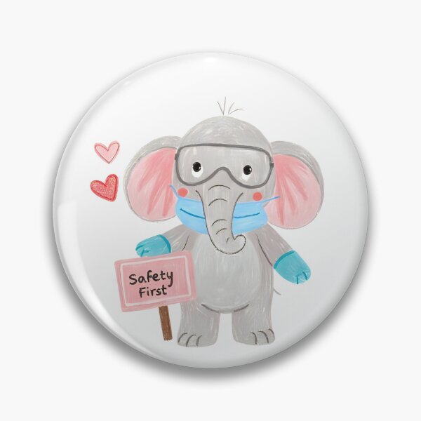 Item preview, Elephant Promoting Safety First designed and sold by MrKind.