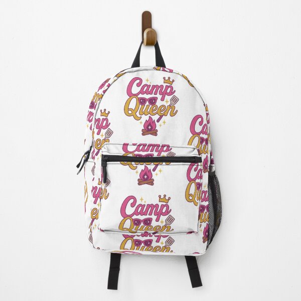 Item preview, Camp Queen – Glam Camping Adventure Typography for Summer & Outdoor Fun designed and sold by Rajasekar.