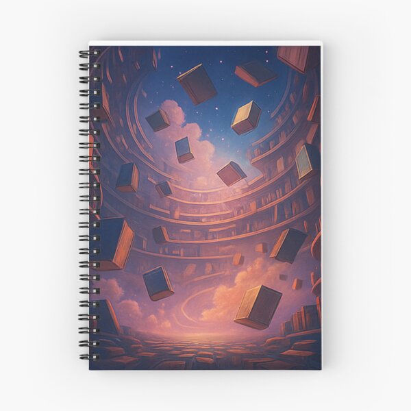 Item preview, The Infinite Library designed and sold by AIUnfiltered.