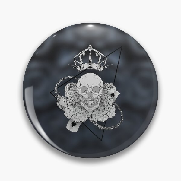 Item preview, Crowned skull designed and sold by Mamie-Tysane.