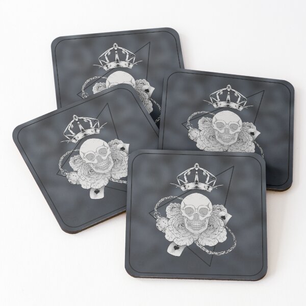 Item preview, Crowned skull designed and sold by Mamie-Tysane.