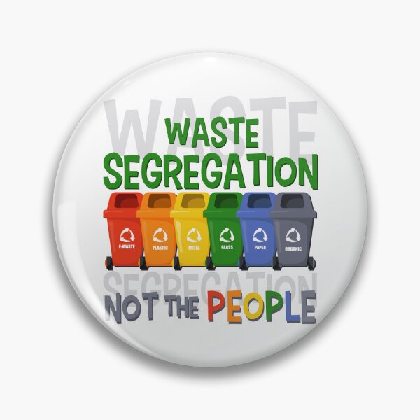 Item preview, Waste Segregation Not The People Funny Design About Respect For People designed and sold by ZIPsketch.
