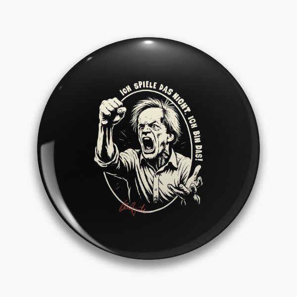 Artikelvorschau, Klaus Kinski Furious Scream – Kultportrait T-Shirt entworfen und verkauft von Boogosh.
