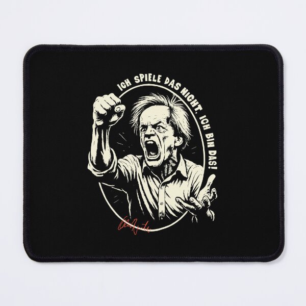 Item preview, Klaus Kinski Furious Scream – Cult Portrait T-Shirt designed and sold by Boogosh.