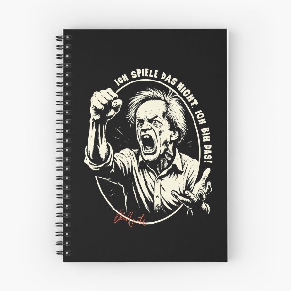 Item preview, Klaus Kinski Furious Scream – Cult Portrait T-Shirt designed and sold by Boogosh.