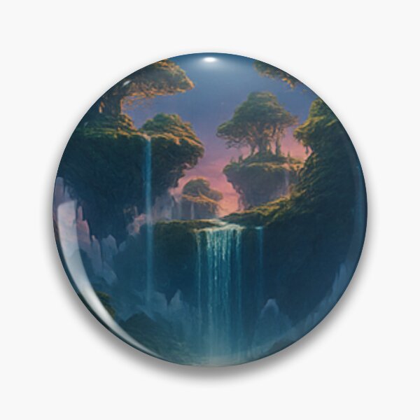 Item preview, Sanctuary Falls designed and sold by AIUnfiltered.