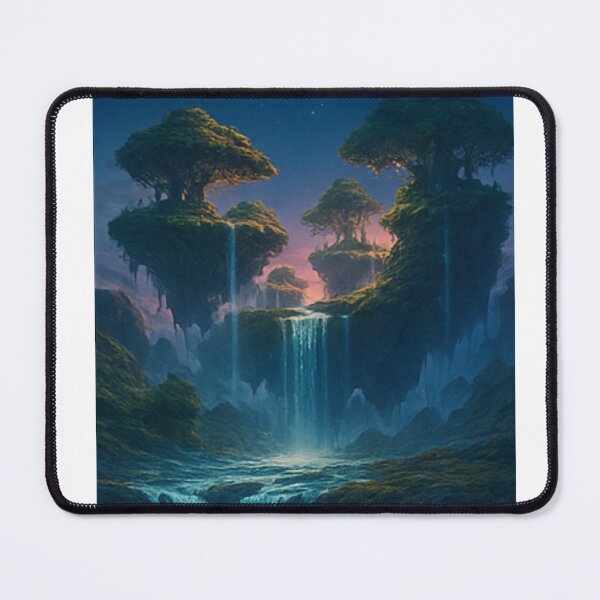 Item preview, Sanctuary Falls designed and sold by AIUnfiltered.