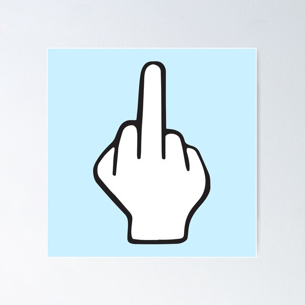 Item preview, Middle finger  designed and sold by BrownHorse90s.