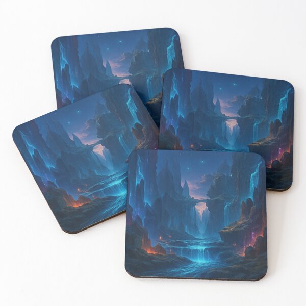 Item preview, Glacial Echoes designed and sold by AIUnfiltered.