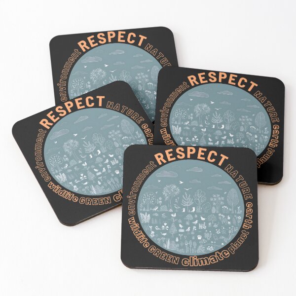 Item preview, Respect Nature Climate Interesting Gift For Ecologists designed and sold by ZIPsketch.