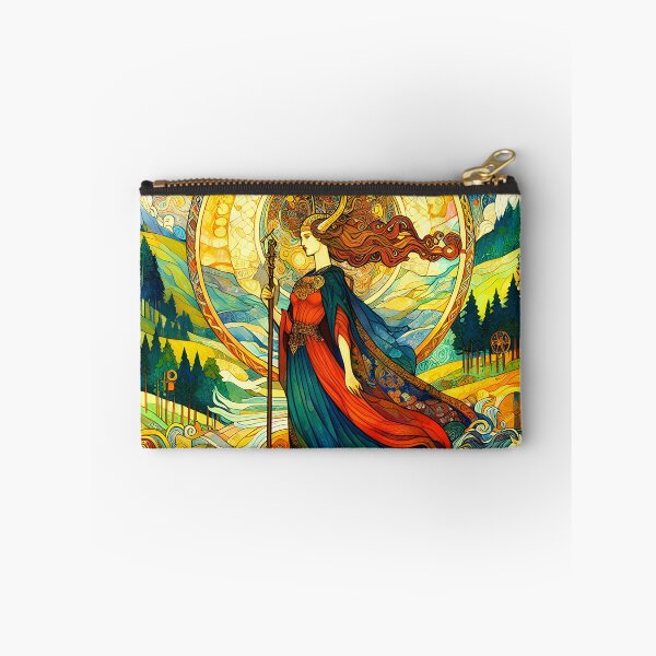 Item preview, Freya in Summer | Norse Goddess of Light, Love, and the Solstice designed and sold by Stoneflower-Art.