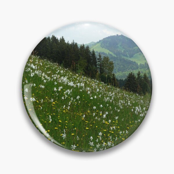 Item preview, Daffodils blooming in the Alps designed and sold by nikawanders.