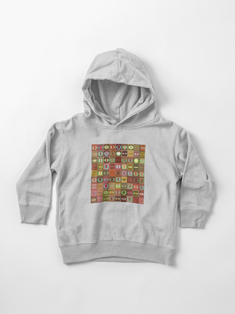 Thumbnail 1 of 5, Toddler Pullover Hoodie, Cat Eyes designed and sold by StudioWArt.