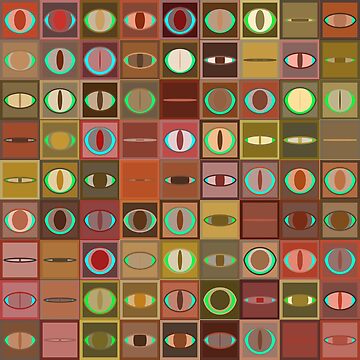 Artwork thumbnail, Cat Eyes by Octopus W