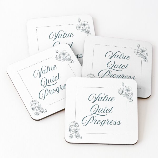 Item preview, Value Quiet Progress | Stoicism Philosophy for Self Improvement, Daily Stoic Life designed and sold by LexaArtworks.