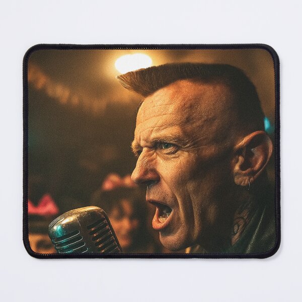 Item preview, Psychobilly/Punkabilly Singer designed and sold by MarkColeImaging.