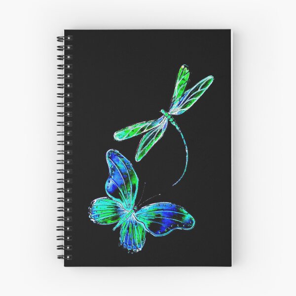 Item preview, Blue Wings on Black designed and sold by Linda Callaghan.
