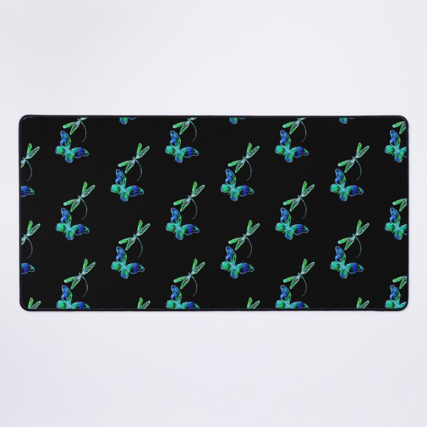 Item preview, Blue Wings on Black designed and sold by Linda Callaghan.