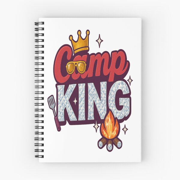 Item preview, Camp KING: Rule the Outdoors in Style designed and sold by Rajasekar.