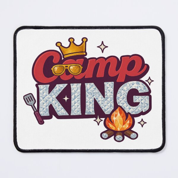Item preview, Camp KING: Rule the Outdoors in Style designed and sold by Rajasekar.