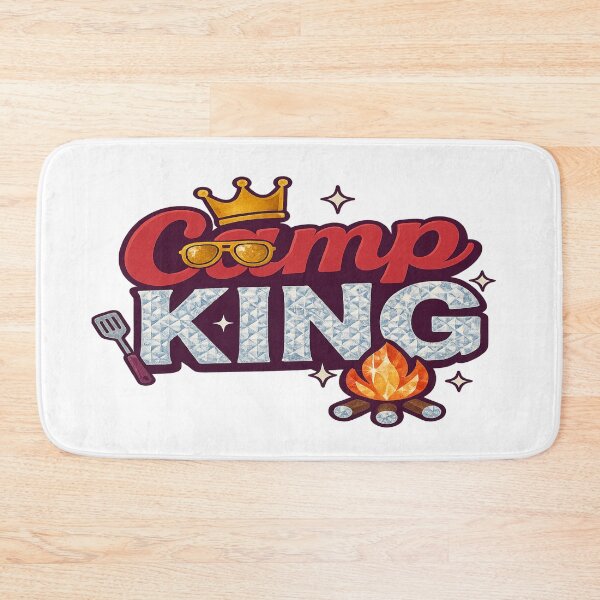 Item preview, Camp KING: Rule the Outdoors in Style designed and sold by Rajasekar.