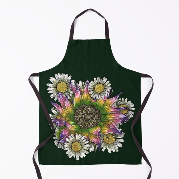 Item preview, Sapphic Sunflower and Daisies designed and sold by Art by Veya.