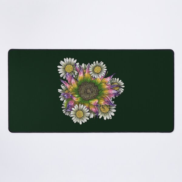 Item preview, Sapphic Sunflower and Daisies designed and sold by Art by Veya.