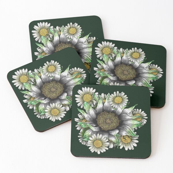 Item preview, Aro Girasol y Margaritas designed and sold by Art by Veya.