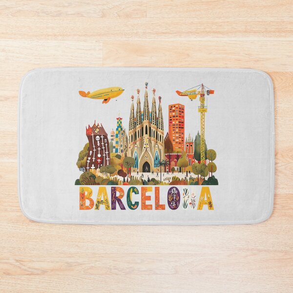 Item preview, Barcelona's Iconic Landmarks designed and sold by Aise06.