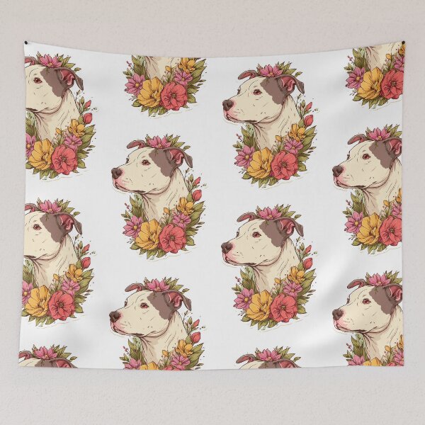 Item preview, Loving Pit Bull Dog designed and sold by bapupa.