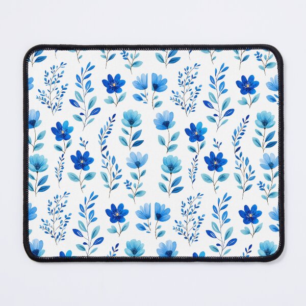 Item preview, Bluer than Blue Collection - A Tapestry of tiny blue flowers  designed and sold by Dailywalker22.