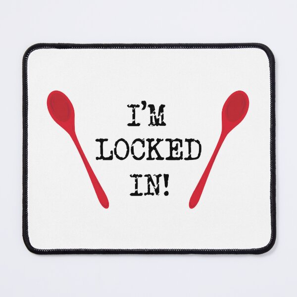 Item preview, I'm Locked in, Team Javie Martzoukas!, Taskmaster quote designed and sold by Inky-Spiration.