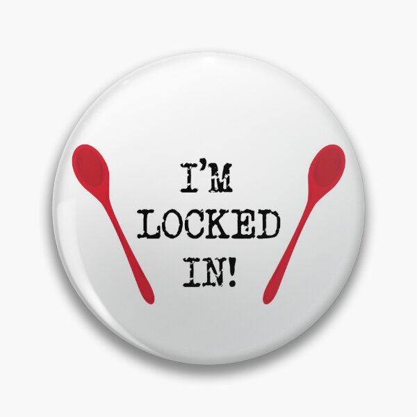 Item preview, I'm Locked in, Team Javie Martzoukas!, Taskmaster quote designed and sold by Inky-Spiration.