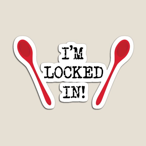Item preview, I'm Locked in, Team Javie Martzoukas!, Taskmaster quote designed and sold by Inky-Spiration.