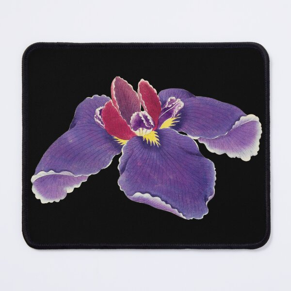 Item preview, Whimsical Vintage Iris Art Print: Japanese Elegance & Fantasy designed and sold by Starpuffdesign.