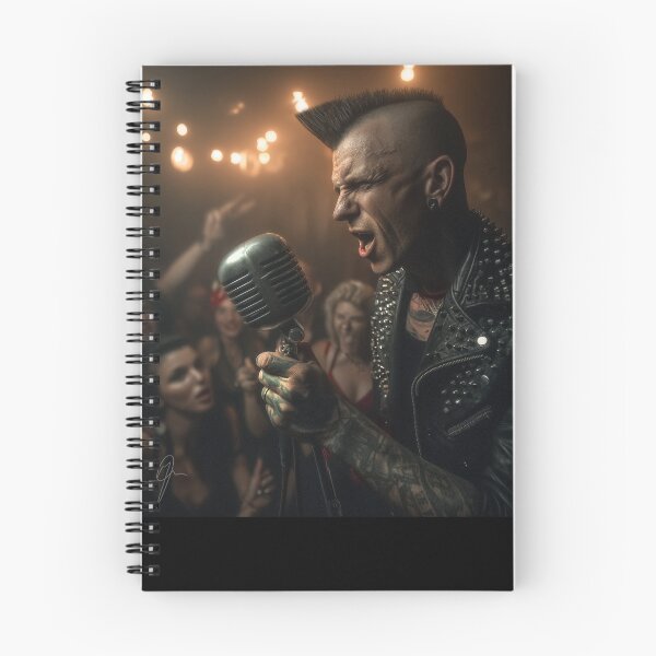 Item preview, Psychobilly/Punkabilly Singer designed and sold by MarkColeImaging.